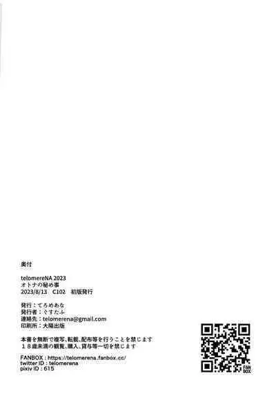 Otona no Himegoto | 大人的秘密