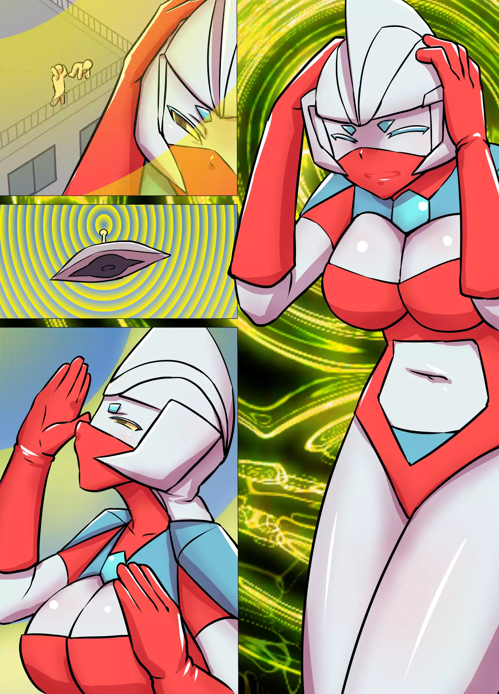 Sci-Fi Heroine Series Rusty Comet Episode 2 Fear of Hypnotic Rays