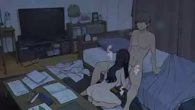 Senpai no Ie de Shiken Benkyou Oshiete moratta node Yuugata ni Kaeru Yotei datta Joshidaisei no Ichinichi