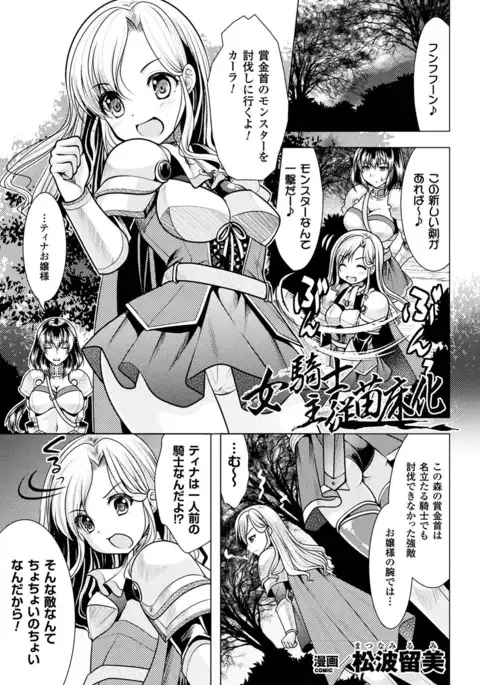 2D Comic Magazine Onna Kishi Naedokoka Keikaku Vol. 1