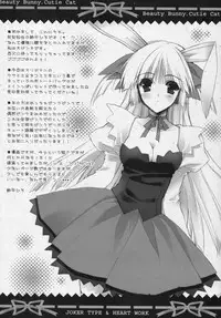 (C71) [Joker Type & Heart-Work (Nishimata Aoi, Suzuhira Hiro)] Beauty Bunny.Cutie Cat