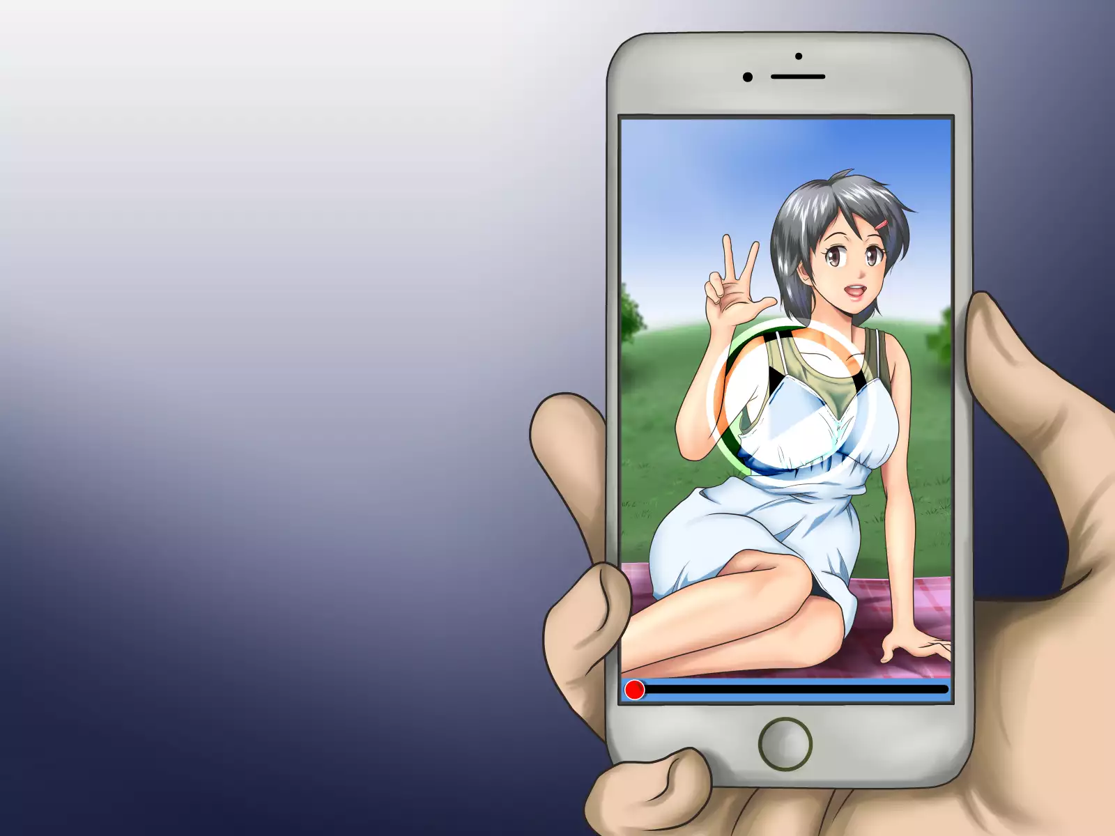 Working Holiday de Kaigai ni Sundeiru Kanojo ni Ai ni Itta Kekka…。