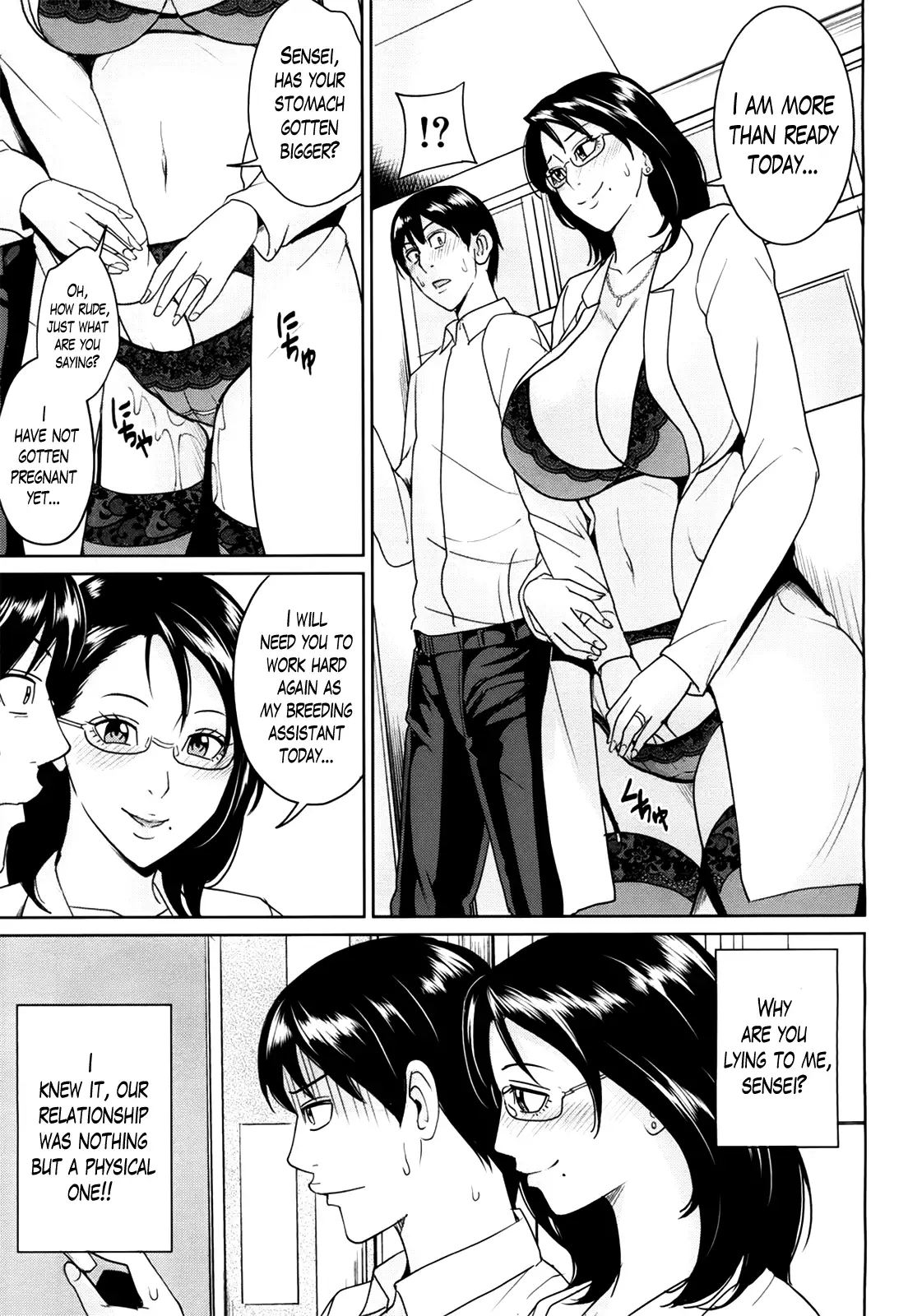Kyouko Sensei to Boku no Himitsu | Kyouko-sensei and My Secret Ch. 1-4 END