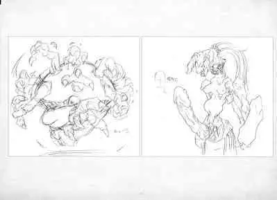 ALICESOFT ORION SCRIBBLES with CROQUIS ULTIMATE EDITION VOL.2 織音計画特別版 ラフ画集