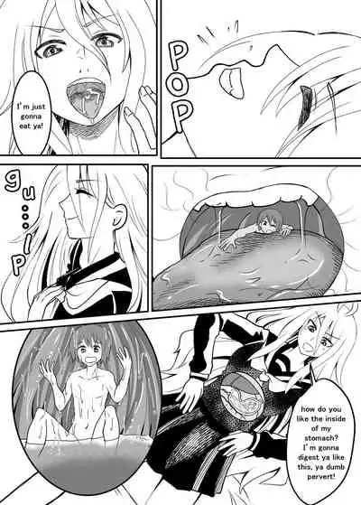 [アホ寺僧侶] 中津ちゃんの丸呑み (english)