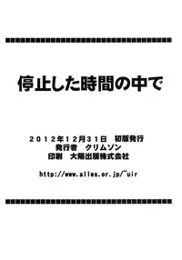 (C83) [Crimson Comics (Carmine)] Teishi-shita Jikan no Naka de (Dragon Quest X)
