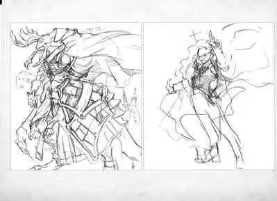 ALICESOFT ORION SCRIBBLES with CROQUIS ULTIMATE EDITION VOL.2 織音計画特別版 ラフ画集