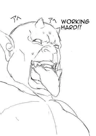 Yuugi Nee-san to Orc ga Kunzu Hoguretsu 2 | Yuugi Locked In A Grapple With An Orc 2