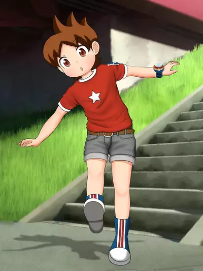 Yokai Watch no Amano Keita-kun no Ecchi na Illust Shuu ver.4