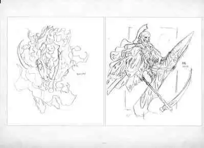 ALICESOFT ORION SCRIBBLES with CROQUIS ULTIMATE EDITION VOL.2 織音計画特別版 ラフ画集