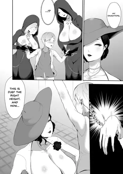 [Oshiro] Dimitrescu Okaa-sama no Sakusei | Dimitrescu-sama's Squeezing Out Your Sperm (Resident Evil) [English] {Doujins.com}