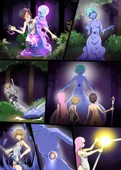 ウチの子がえっちな敵と戦って敗北する話 vsスライム編 正規ルート