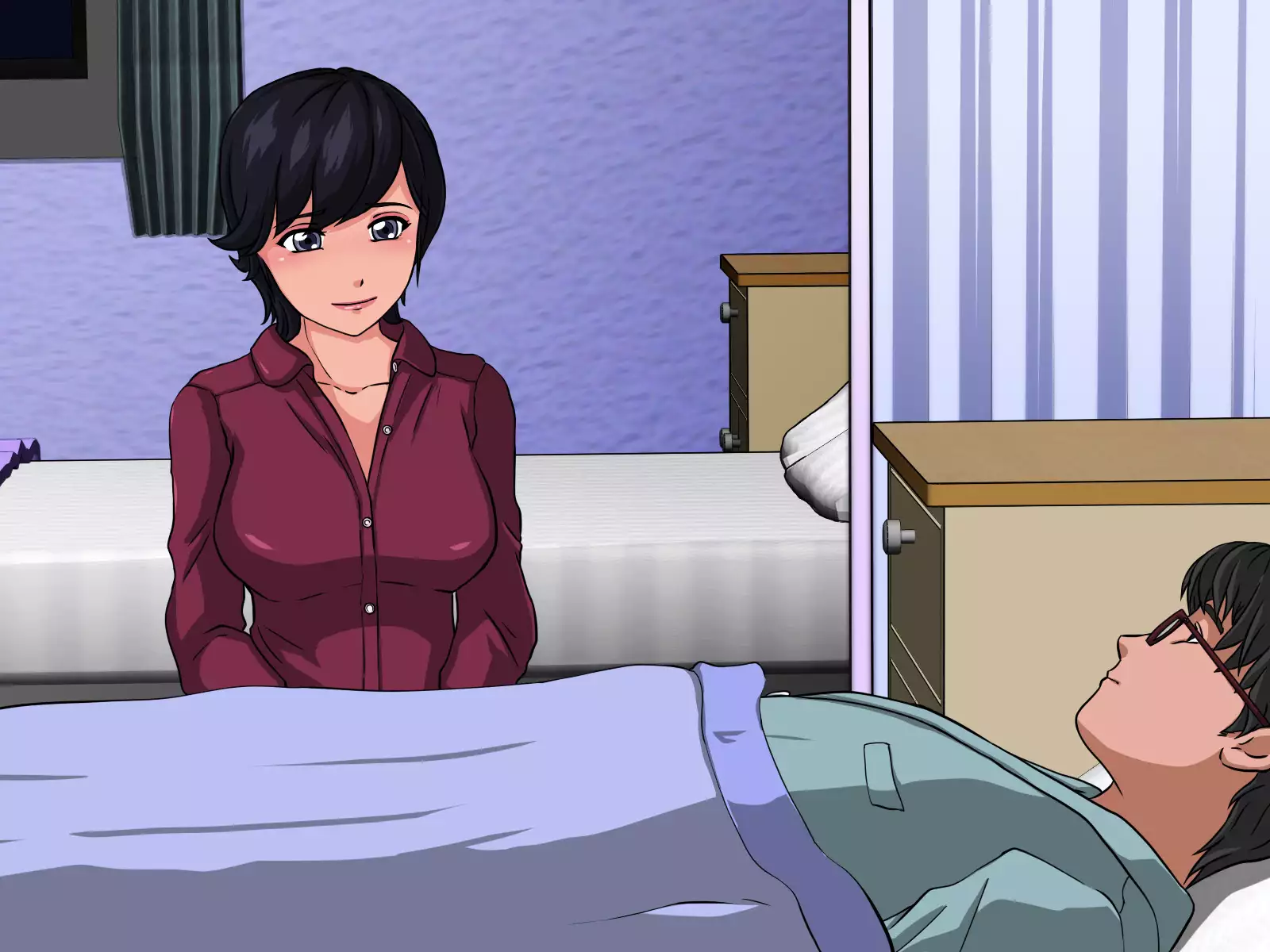 Otto no Mimaichuu ni.. ~Doushitsu no Charao ni Netorareta Watashi~