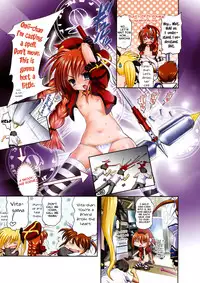(C75) [STUDIO HUAN (Raidon)] Nanofei. + Nanofei. A's ALL Full Color Soushuuhen Platinum (Mahou Shoujo Lyrical Nanoha) [English]
