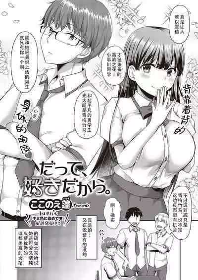 Datte, Suki dakara. | 因为，我喜欢你