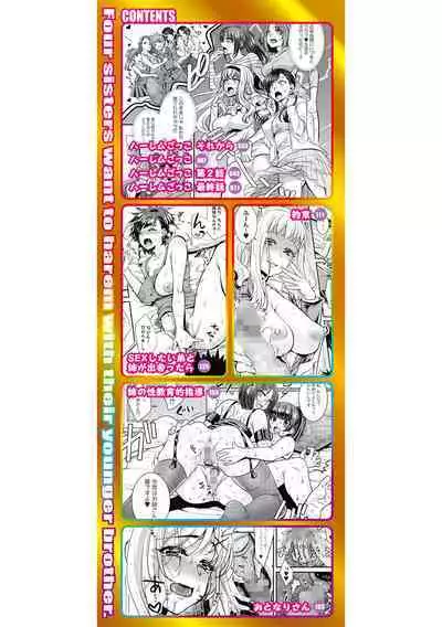 Yonshimai wa Otouto to Harem shitai!