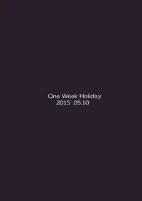 (Reitaisai 12) [One Week Holiday (Seiichi)] One Nightmare Stand (Touhou Project)