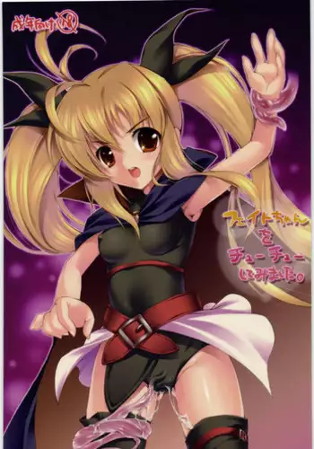 [Ekisupaatodesu] Fate-chan wo cyu cyu sitemimasita (Magical Girl Lyrical Nanoha)