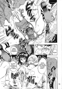 (C77) [Kurione-sha (Yu-ri)] Yokujou Rensa ~Nami Ver.~ (One Piece) [English] [doujin-moe.us]