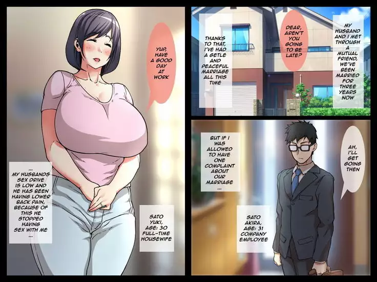 Kokujin Ryugakusei ni Netorareru Hitodzuma ~ Zenpen ~ | Wife NTR'd by a Black Exchange Student Part 1